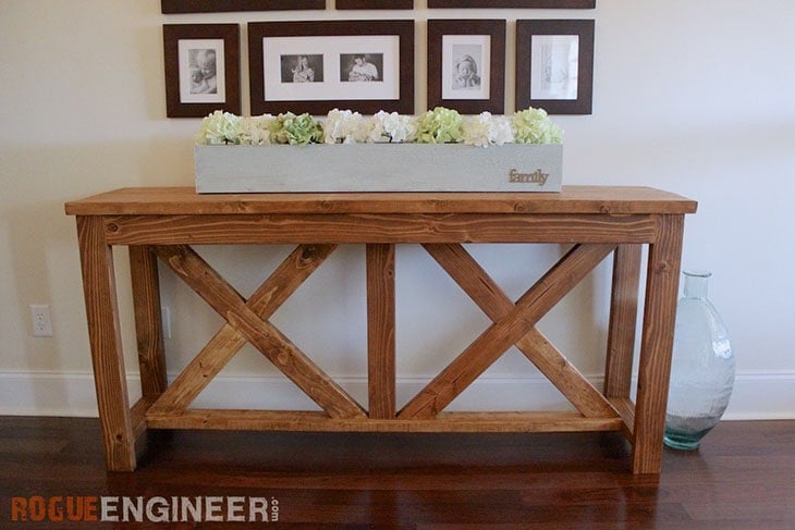 How To Make Entryway Table How To Make Entryway Table