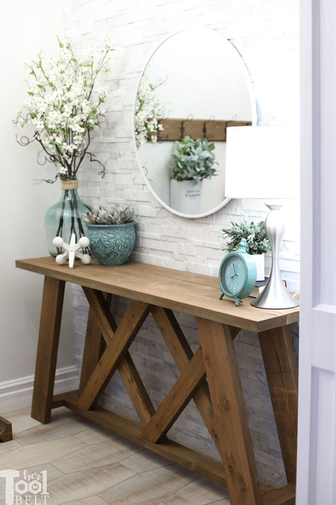 25 Beginner Friendly DIY Console Tables With Plans Anika s DIY Life