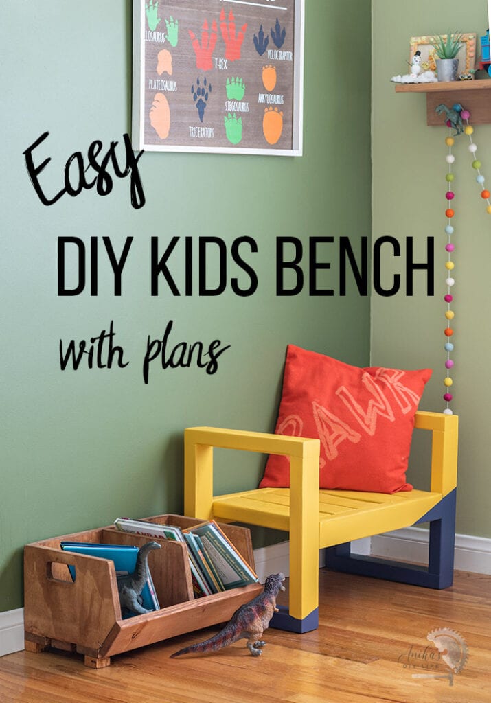 10 Modern DIY Kids Bench With Printable Plans Anika s DIY Life