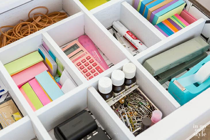 DIY Desk Organizer! Cute & Easy! 