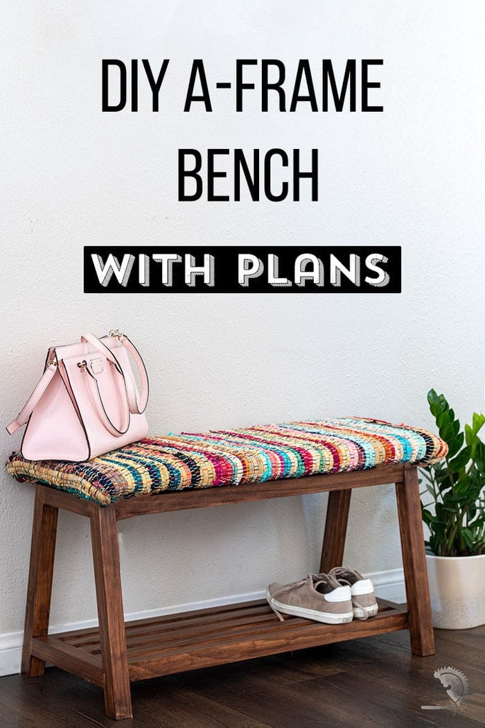 How To Build A DIY Bench With Shoe Storage Anika's DIY Life