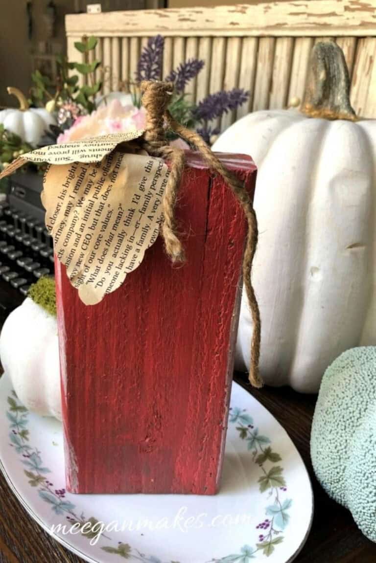 25 Inspiring DIY Wooden Pumpkin Ideas You Can Make For Fall - Anika's ...