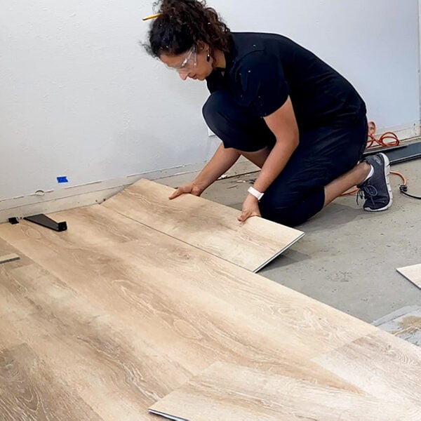 Installing Vinyl Plank Flooring For Beginners Anika's DIY Life