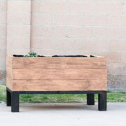 How To Build A DIY Modern Planter Box - Anika's DIY Life