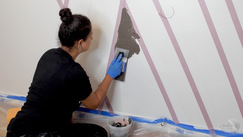 How To Make The Coolest DIY Cement Feature Wall Anika's DIY Life