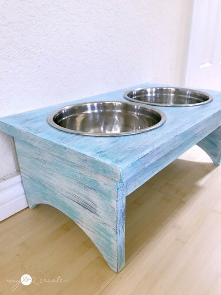 21 Easy DIY Dog Bowl Stand Ideas You Can Build Today! Anika's DIY Life