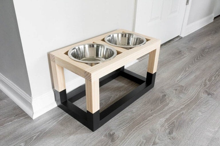 21 Easy DIY Dog Bowl Stand Ideas You Can Build Today! Anika's DIY Life