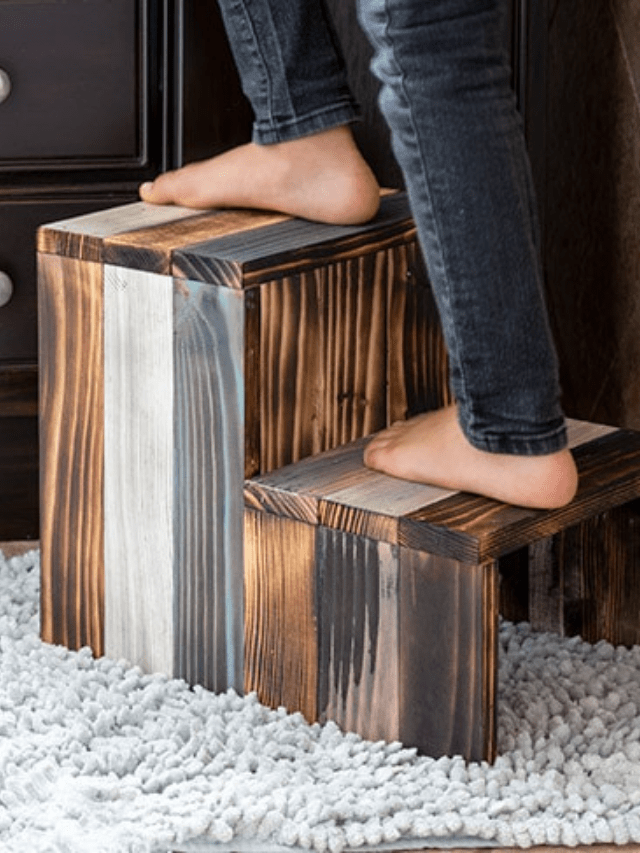 DIY WOODEN STEP STOOL USING SCRAP WOOD Anika's DIY Life