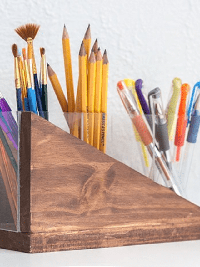 EASY MODERN DESK ORGANIZER Anika's DIY Life