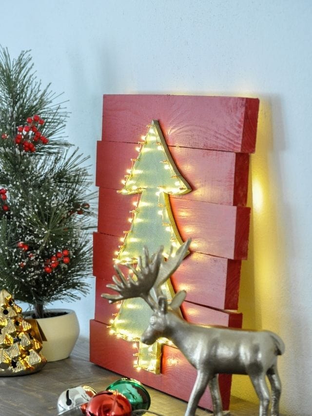 DIY LIGHT UP LED CHRISTMAS TREE Anika's DIY Life