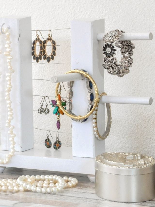 SIMPLE TABLETOP JEWELRY ORGANIZER Anika's DIY Life