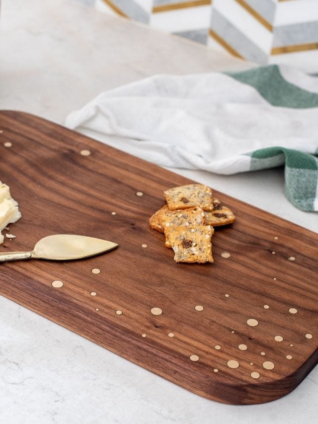 DIY BRASS INLAY CUTTING BOARD Anika's DIY Life
