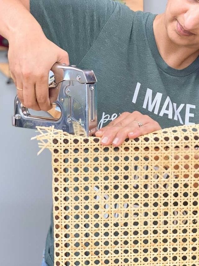 HOW TO DIY YOUR OWN CANE WEBBING FURNITURE Anika's DIY Life