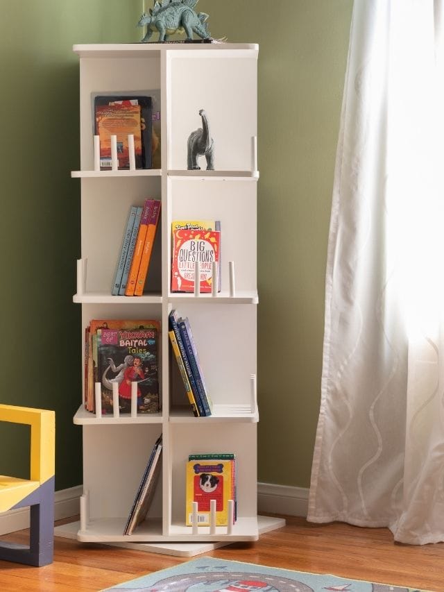 MAKE A REVOLVING BOOKCASE Anika's DIY Life