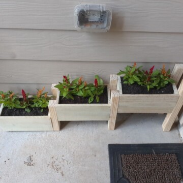 Easy $10 DIY Tiered Planter Box [with Plans] - Anika's DIY Life