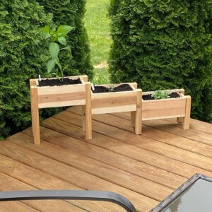 Easy $10 DIY Tiered Planter Box [with Plans] - Anika's DIY Life