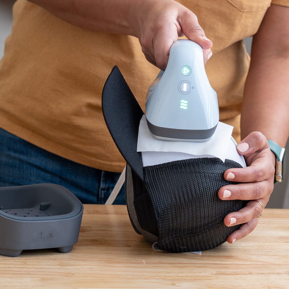 Learn exactly how to set up and use the Cricut Hat Press with this detailed step-by-step guide with sample projects for all types of hats.