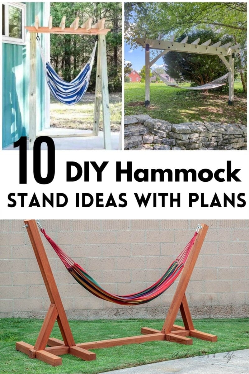 10 DIY Hammock Stand Ideas With Plans Anika s DIY Life