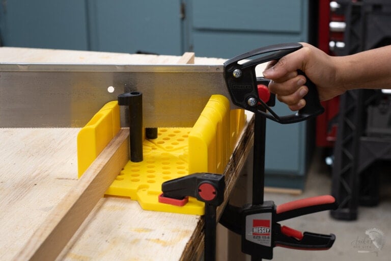 How To Use A Miter Box (Cut Wood Without Power Saws) Anika's DIY Life