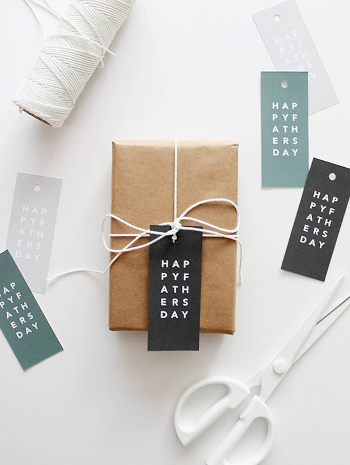 Image of DIY father's day gift tags