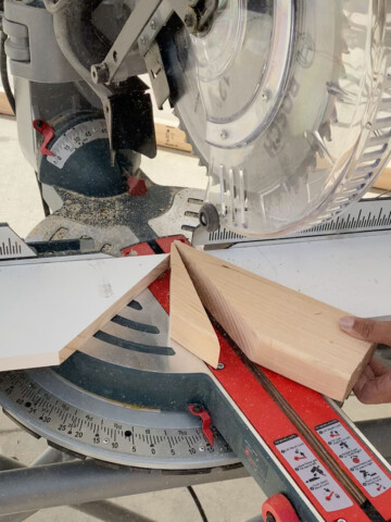 Learn how to cut angles greater than 45 degrees on a miter saw with this simple technique. It can be easily set up on any miter saw.