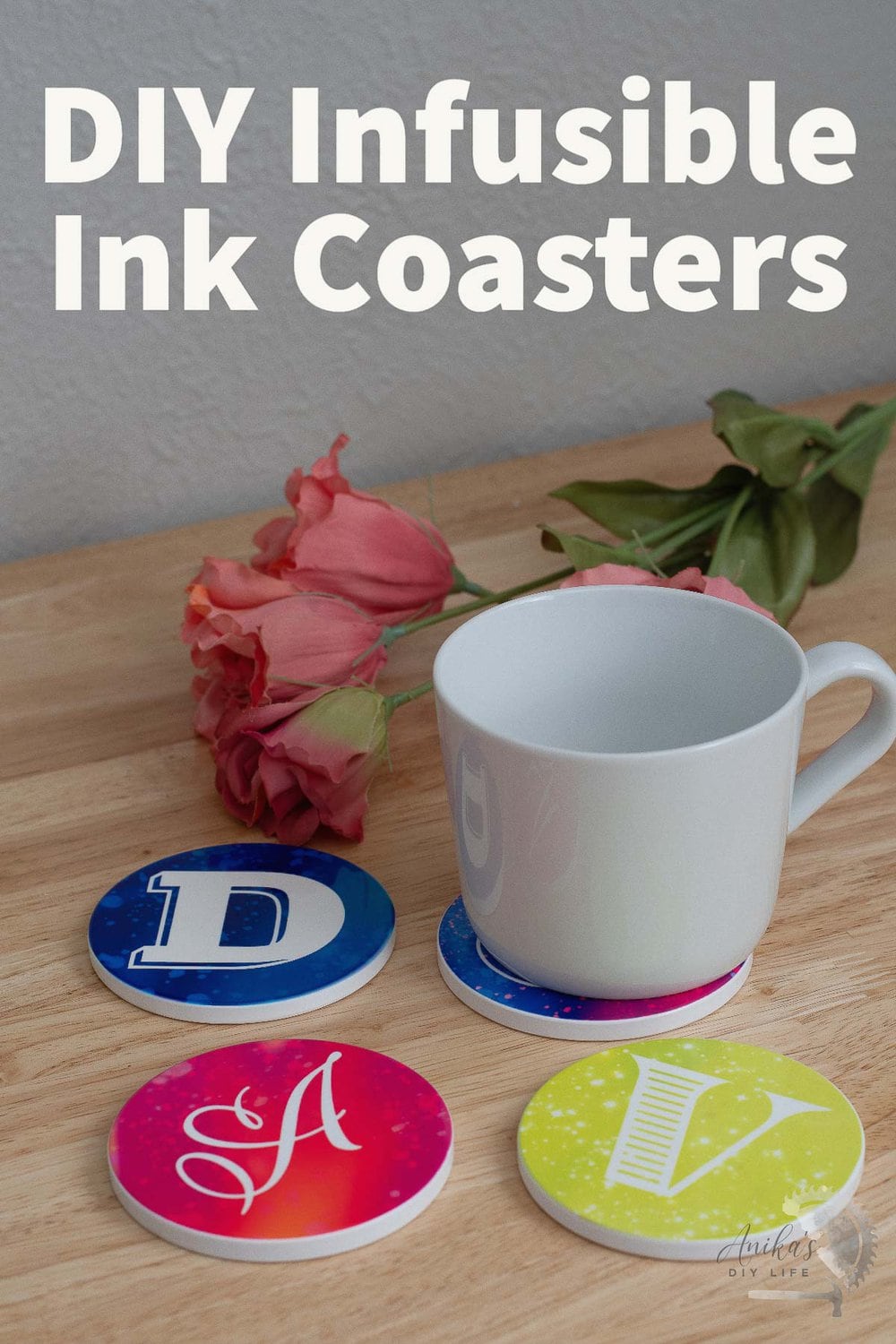 How to Make Infusible Ink Coasters with Cricut Anika's DIY Life