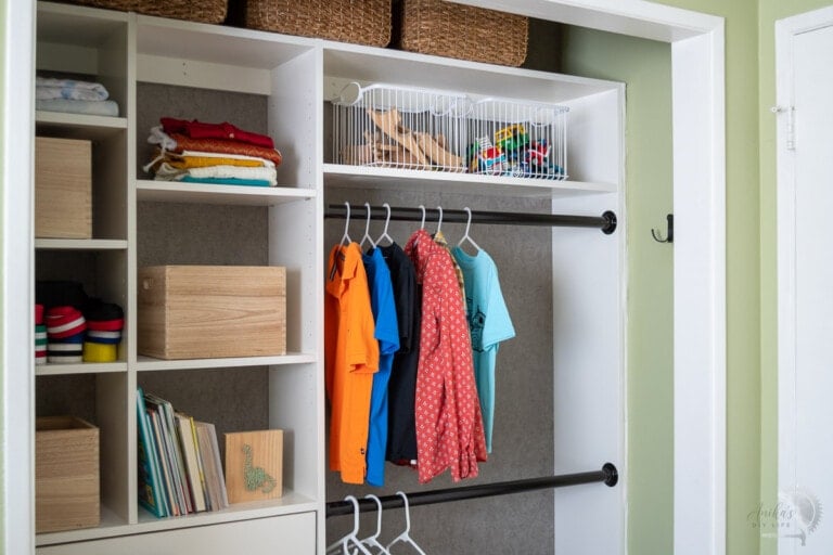 How To Build A DIY Closet Organizer (With Drawers)