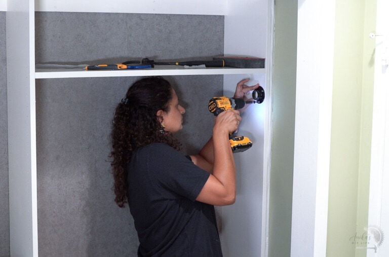 How To Build A DIY Closet Organizer (With Drawers)