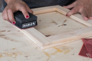 DIY Custom Picture Frame (Using Half-Lap Cuts) - Anika's DIY Life