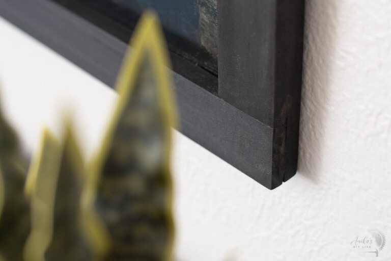 DIY Custom Picture Frame (Using Half-Lap Cuts) - Anika's DIY Life