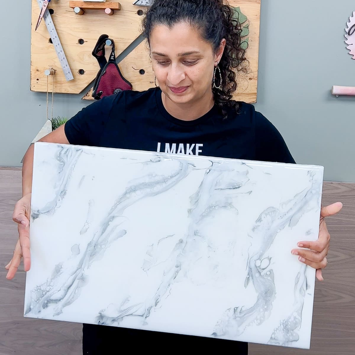 How To Make Faux Marble Countertop With Epoxy Anika's DIY Life