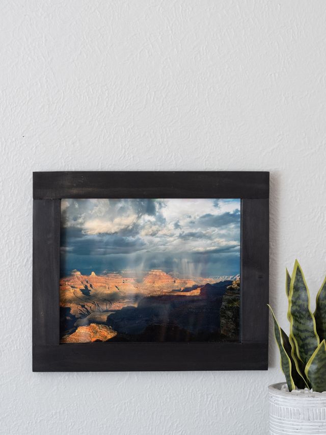 MAKE YOUR OWN CUSTOM PICTURE FRAME Anika's DIY Life