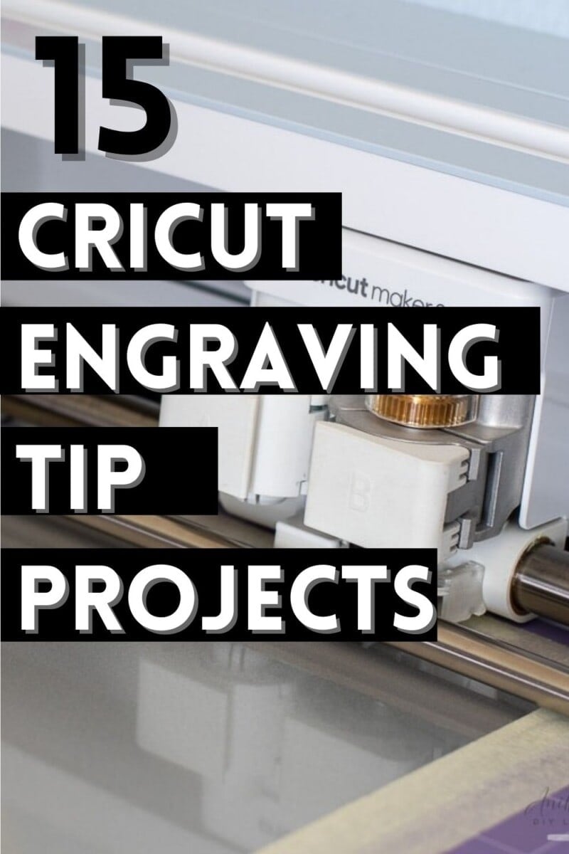 15 Creative Cricut Engraving Tip Projects - Anika's DIY Life