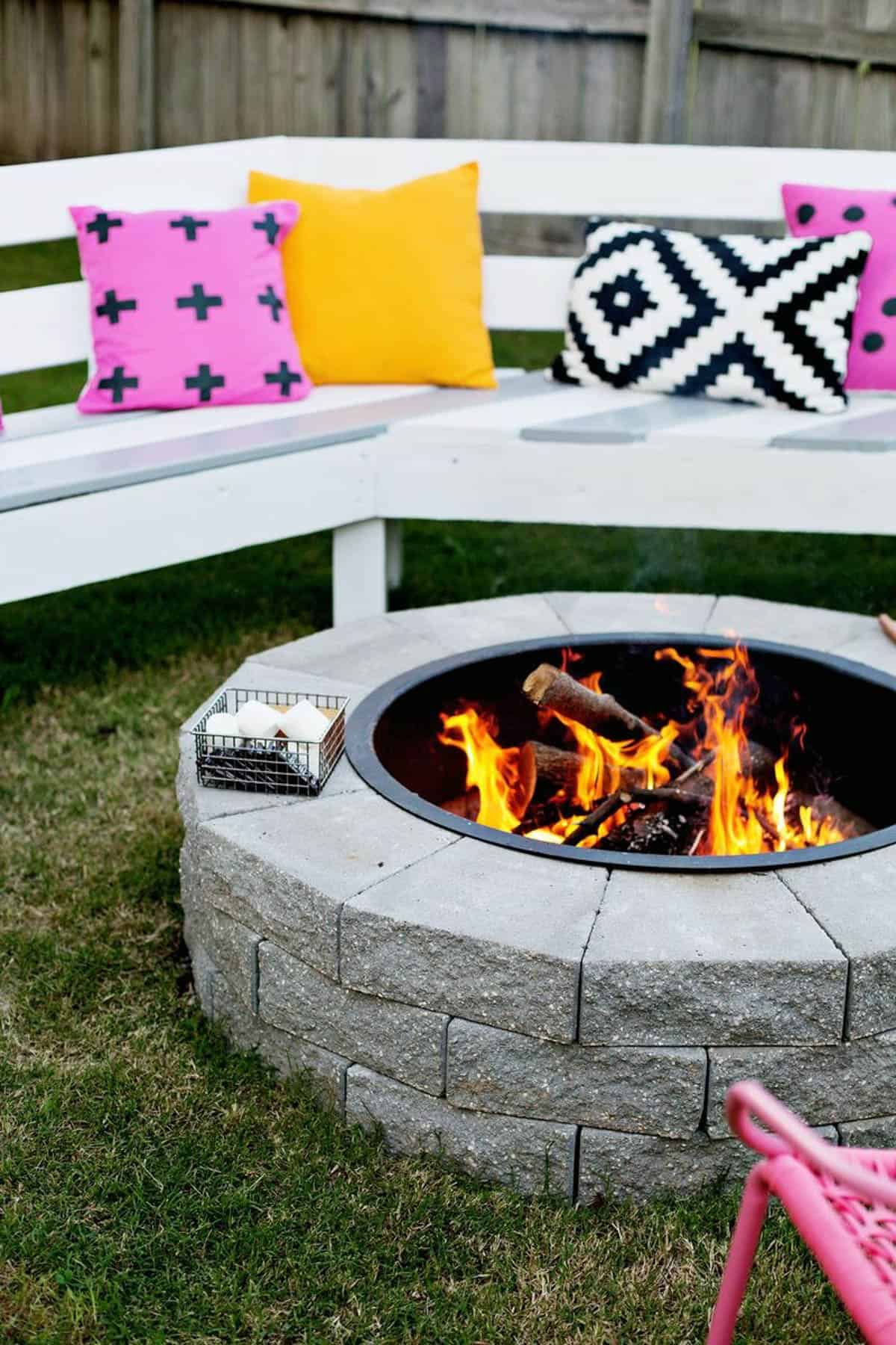 25 Easy DIY Fire Pit Ideas For Your Yard - Anika's DIY Life
