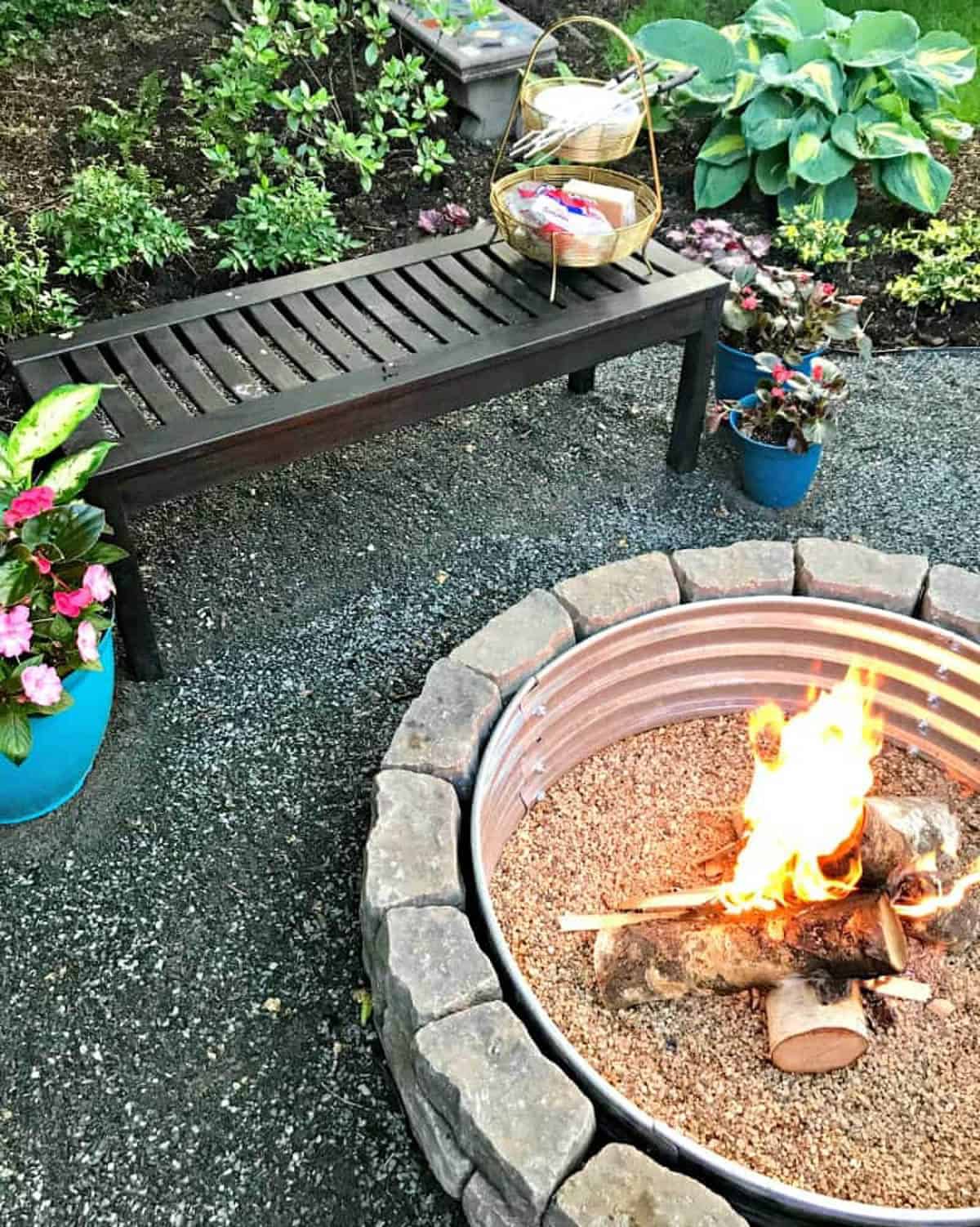 25 Easy DIY Fire Pit Ideas For Your Yard - Anika's DIY Life