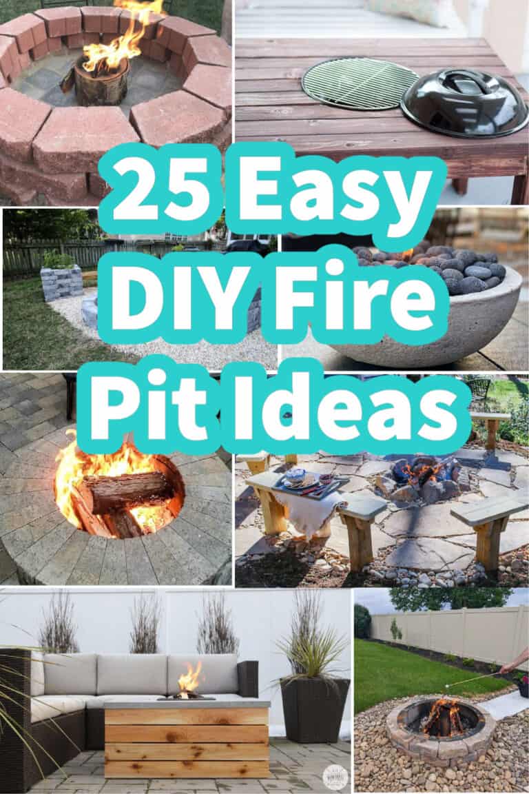 25 Easy DIY Fire Pit Ideas For Your Yard Anika's DIY Life