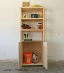15 Easy DIY Garage Shelves With Build Plans - Anika's DIY Life
