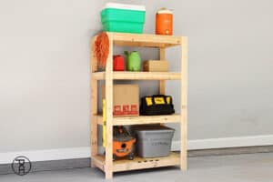 15 Easy DIY Garage Shelves With Build Plans - Anika's DIY Life