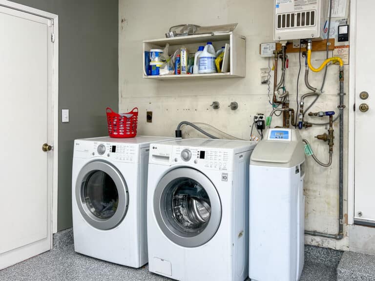 9 DIY Ideas For A Garage Laundry Room Makeover Anika's DIY Life