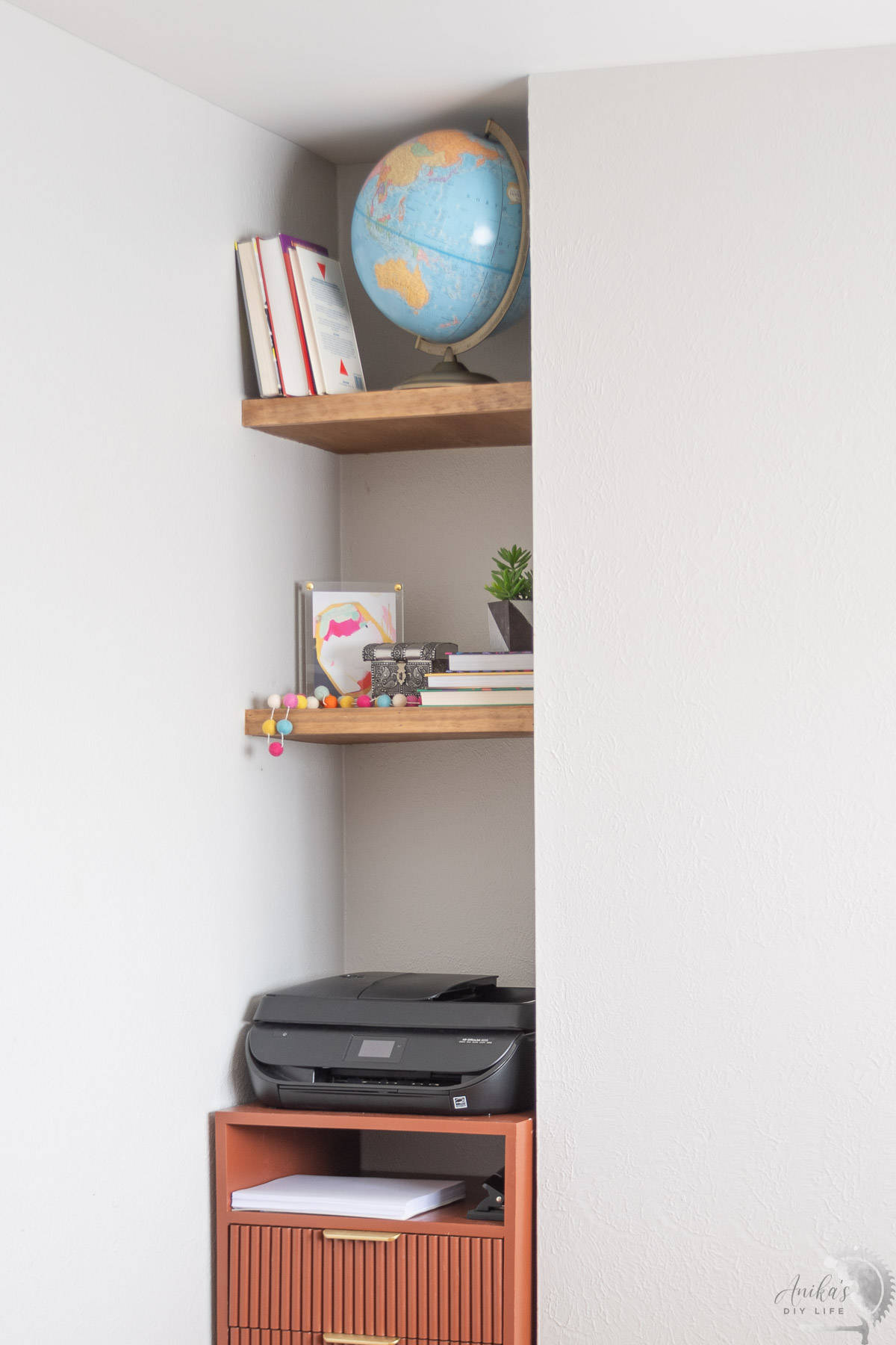 How To Build Thin Floating Shelves For A Nook