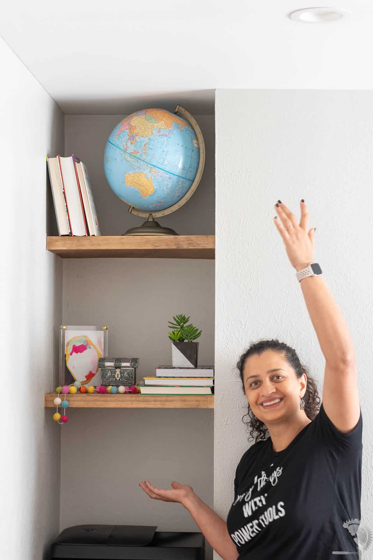 How To Build Thin Floating Shelves For A Nook
