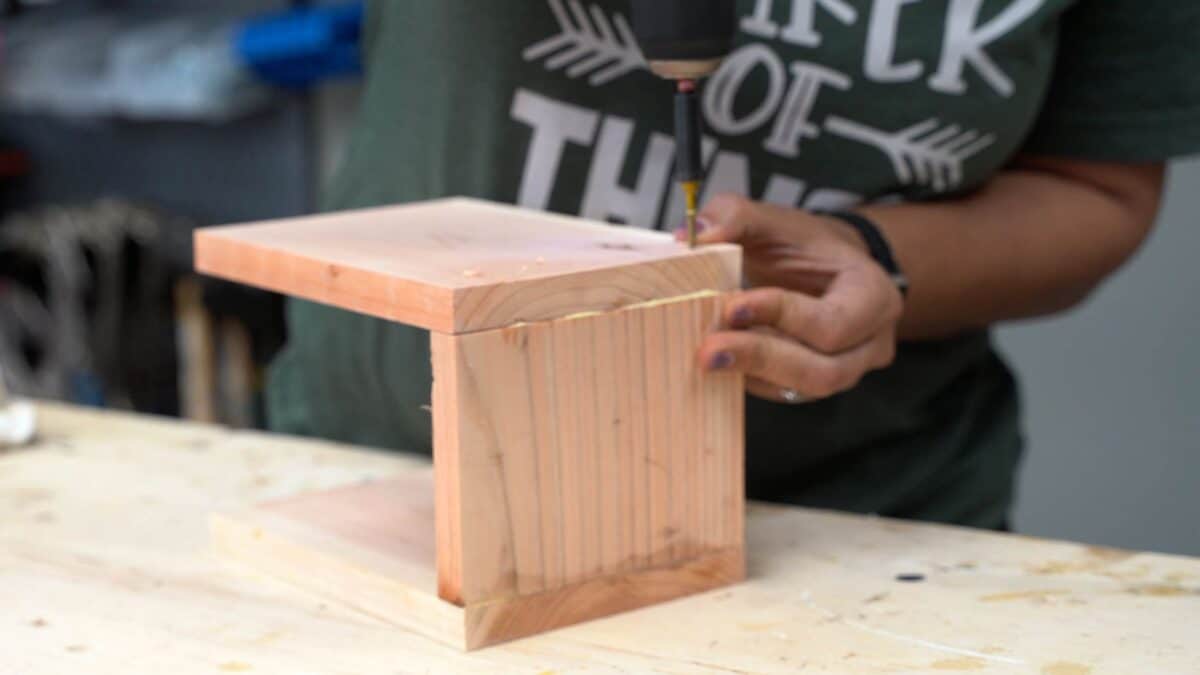 building a small wood project to give as a gift