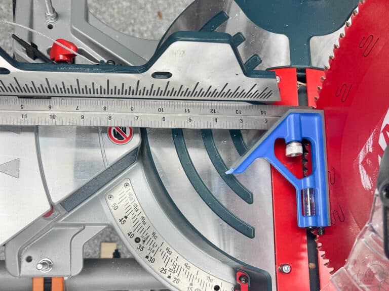 How To Align A Miter Saw : A Complete Guide - Anika's DIY Life