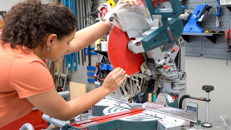 How To Align A Miter Saw : A Complete Guide - Anika's DIY Life