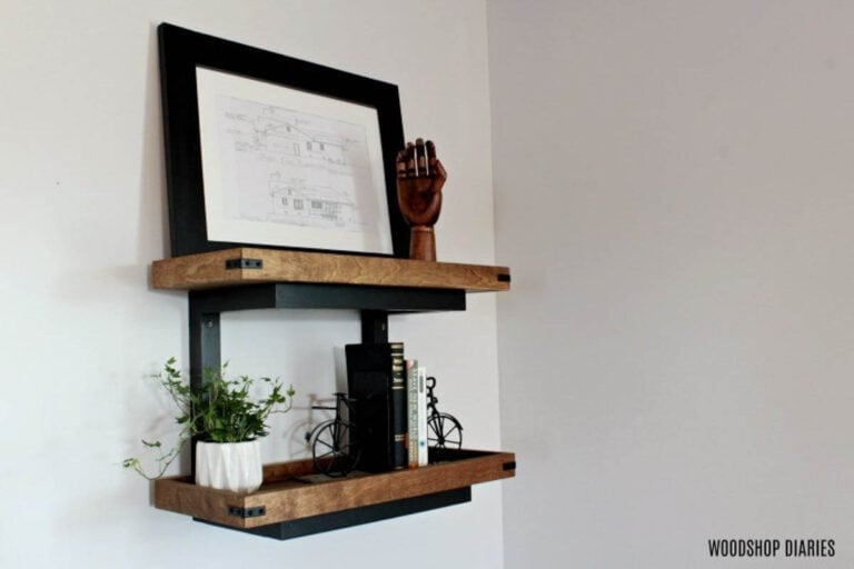 25 Easy DIY Shelf Ideas For Your Walls - Anika's DIY Life