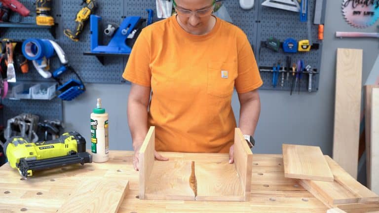 How To Build A DIY Tall Modern Planter - Anika's DIY Life