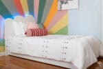 How To Build A DIY Twin Bed Frame And Headboard - Anika's DIY Life