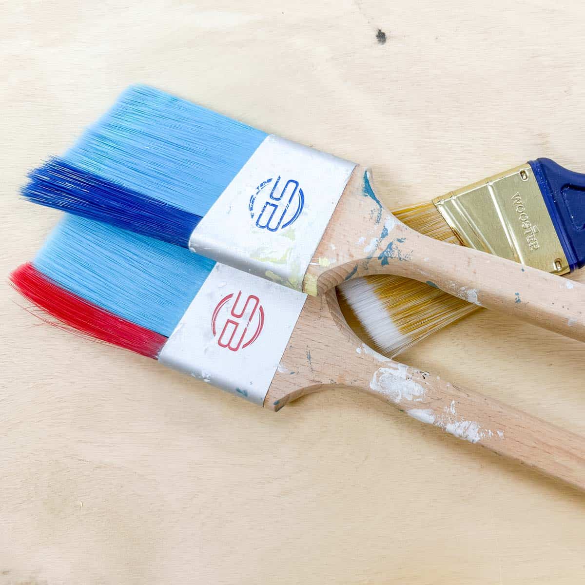This step-by-step guide teaches you the best ways to clean water-based and oil-based paint off of paint brushes and provides storage and drying tips. 