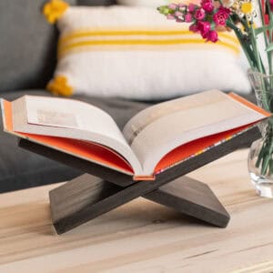 How To Build A DIY Book Stand - Anika's DIY Life