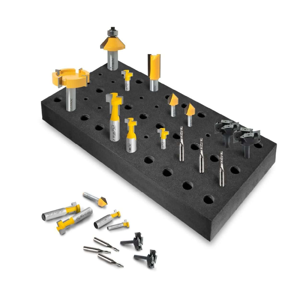 Router bit organizer